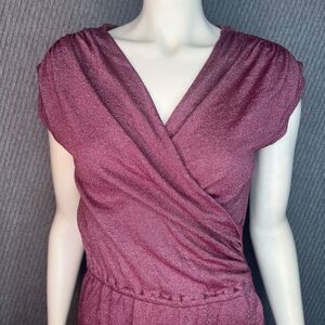 Michael Stars Dress Red‎ Summer Dress T-Shirt Comfortable OS